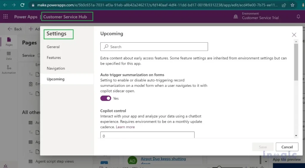 Enable Copilot for Rich Text Control in Dynamics 365