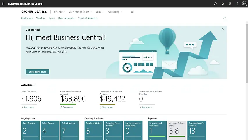 Microsoft Dynamics 365 Business Central