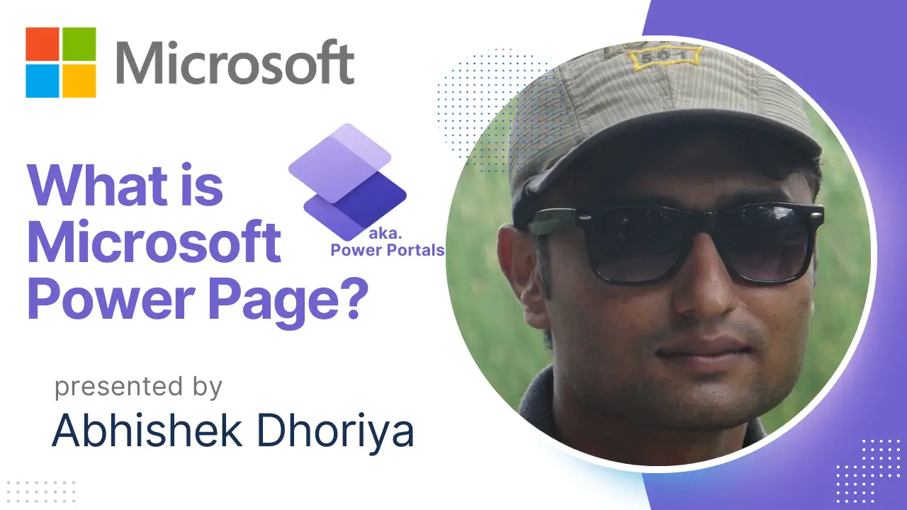 What Are Power Pages - Abhishek Dhoriya