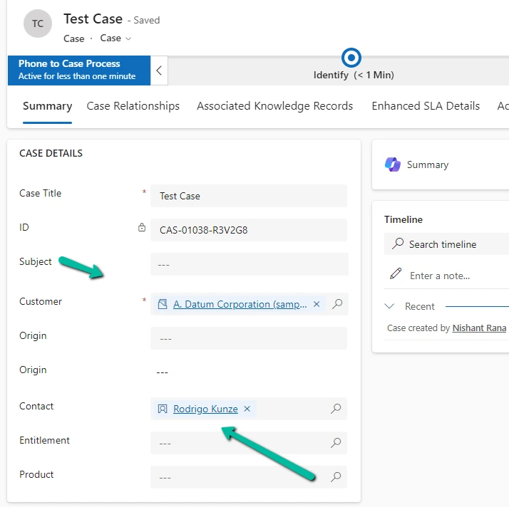 Customer Validation Dynamics 365