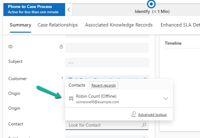 Dynamics 365 Case Management