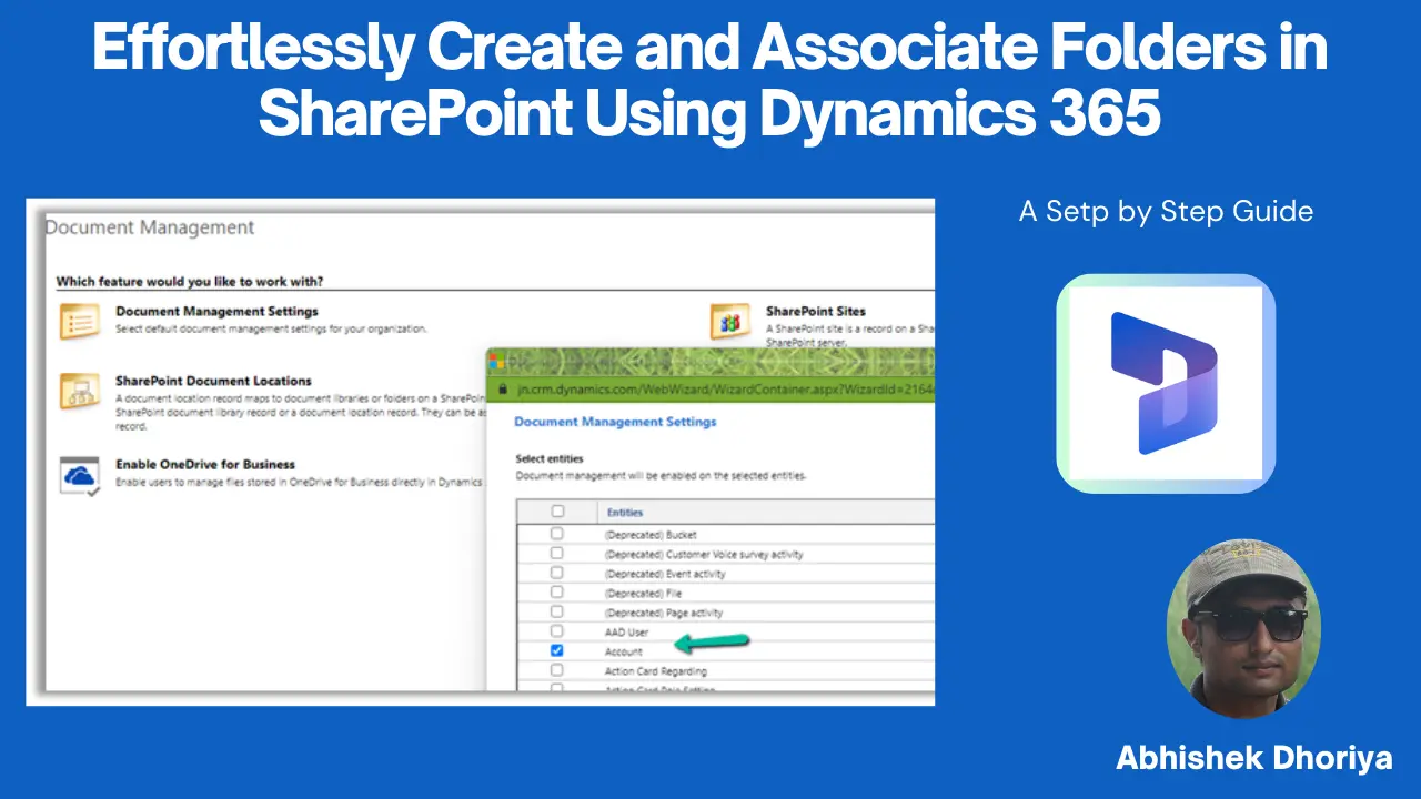 Effortlessly Create and Associate Folders in SharePoint Using Dynamics 365