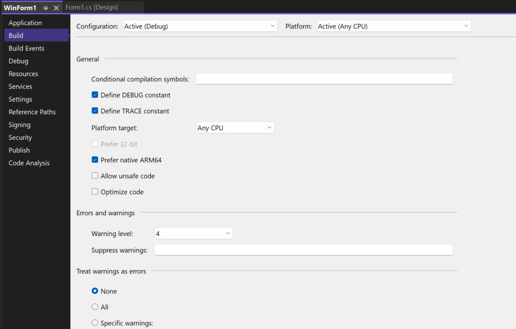 How to Enable Native Arm64 Support in Visual Studio 2022