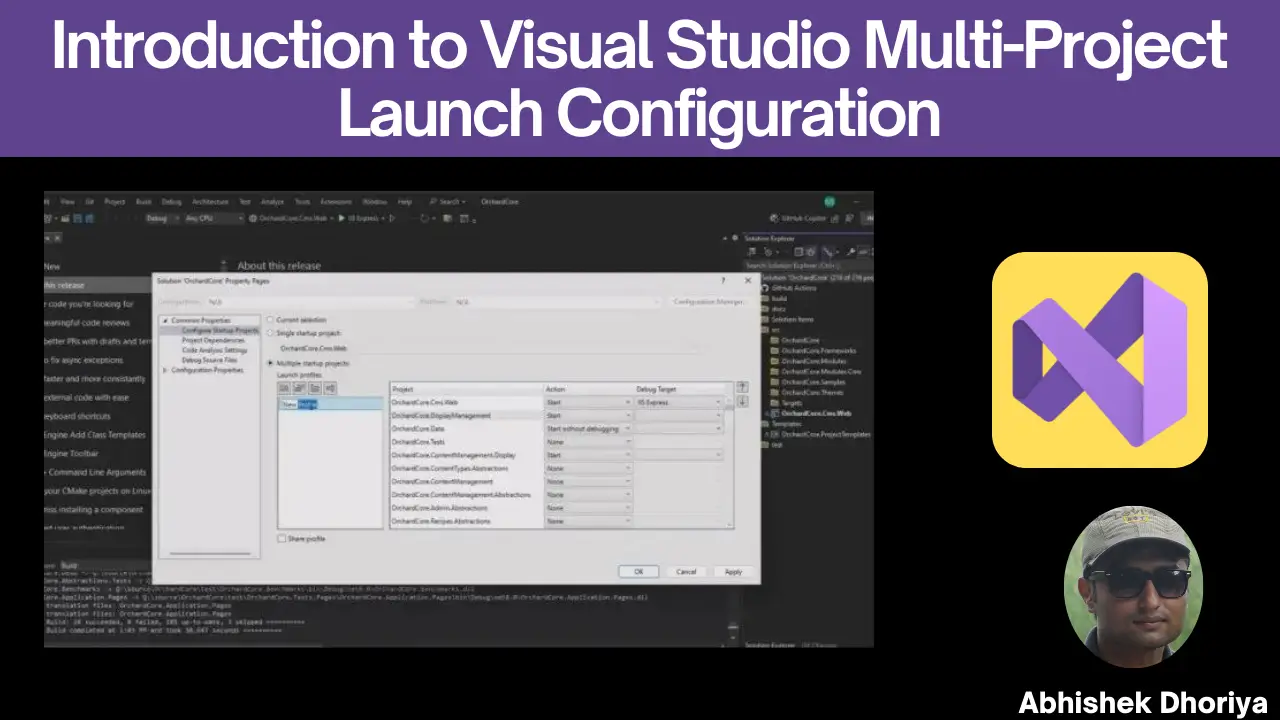 Introduction to Visual Studio Multi-Project Launch Configuration