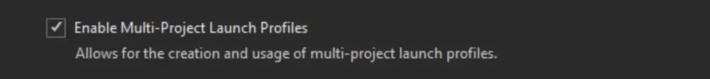 Multi-Project Launch Configuration - 2