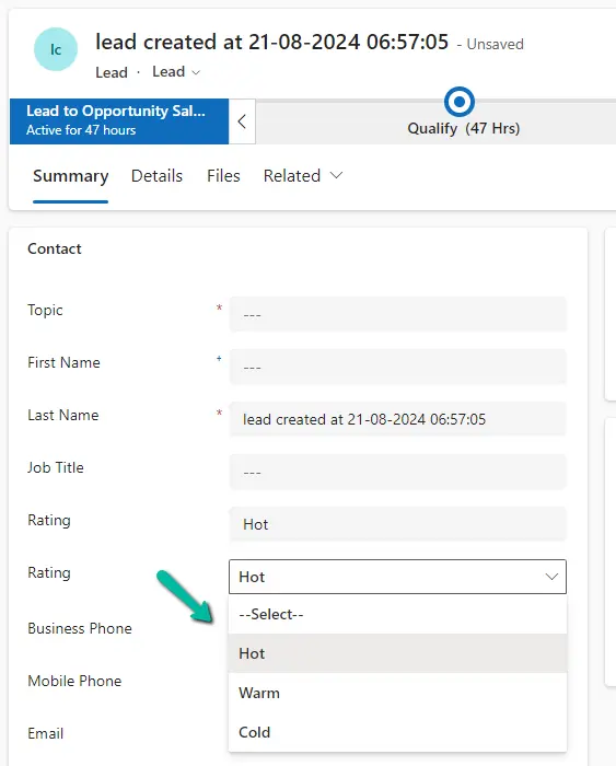 OptionSet Wrapper Component in Dynamics 365 Color