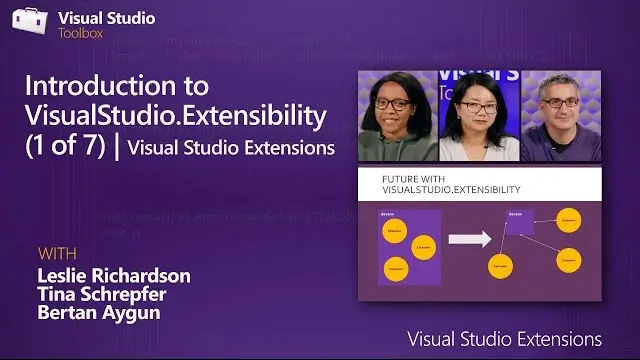 VisualStudio.Extensibility 17.11 - Visual Studio Extensions