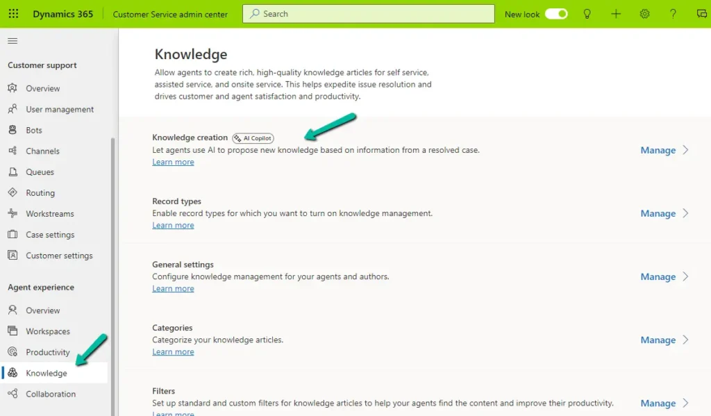 1 Auto Generate Knowledge Articles Using Copilot in Dynamics 365 from resolved Cases