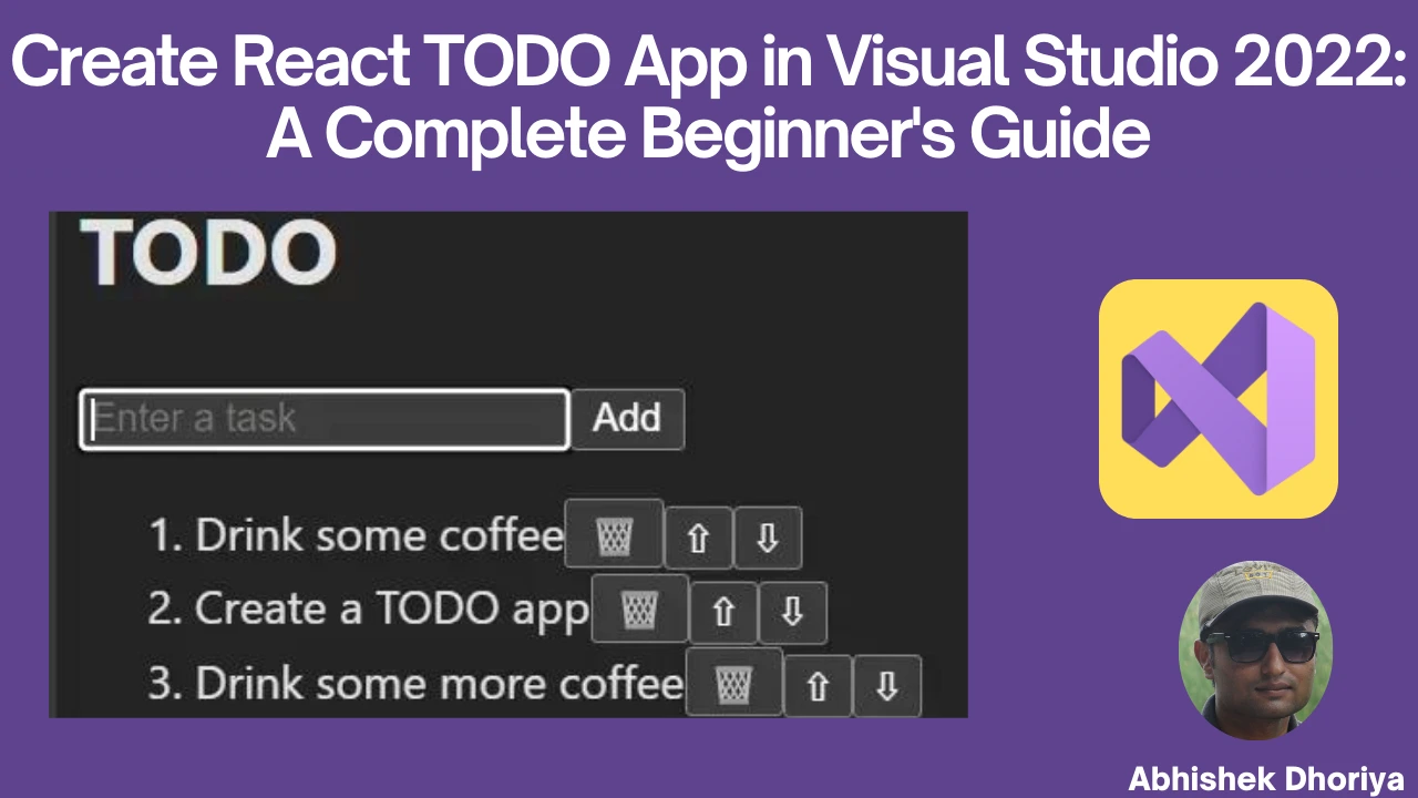 Creating a React TODO App in Visual Studio 2022