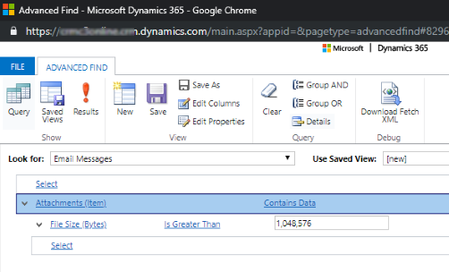 free up storage space in Dynamics 365