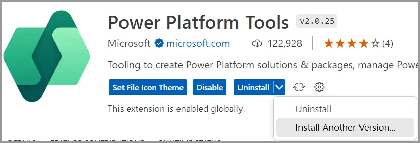 Power Platform Tools Extension in VS Code