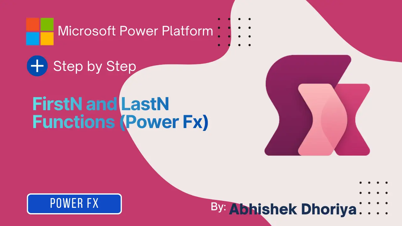 Introduction to Microsoft Power Platform Functions Power Fx