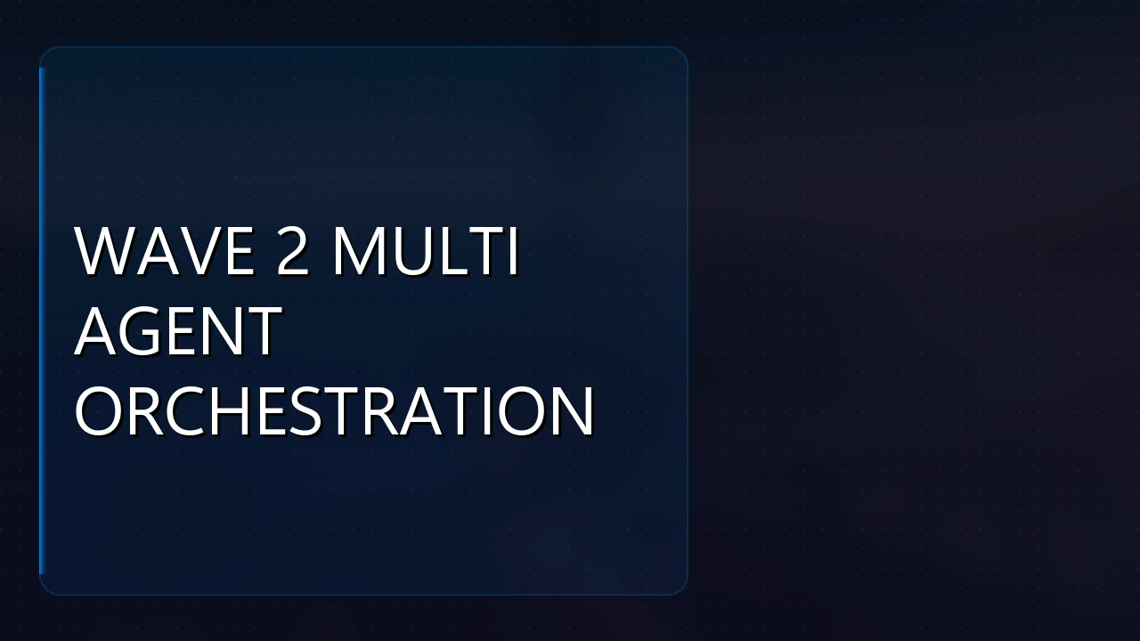 microsoft 365 copilot 2026: Wave 2 Multi Agent Orchestration